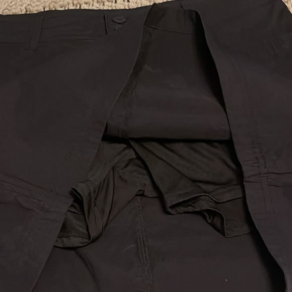 EDDIE BAUER  Skorts 2 pockets, tennis, cheer, ball, WOMEN'S Sz 6‎ black SKIRT - Picture 3 of 11